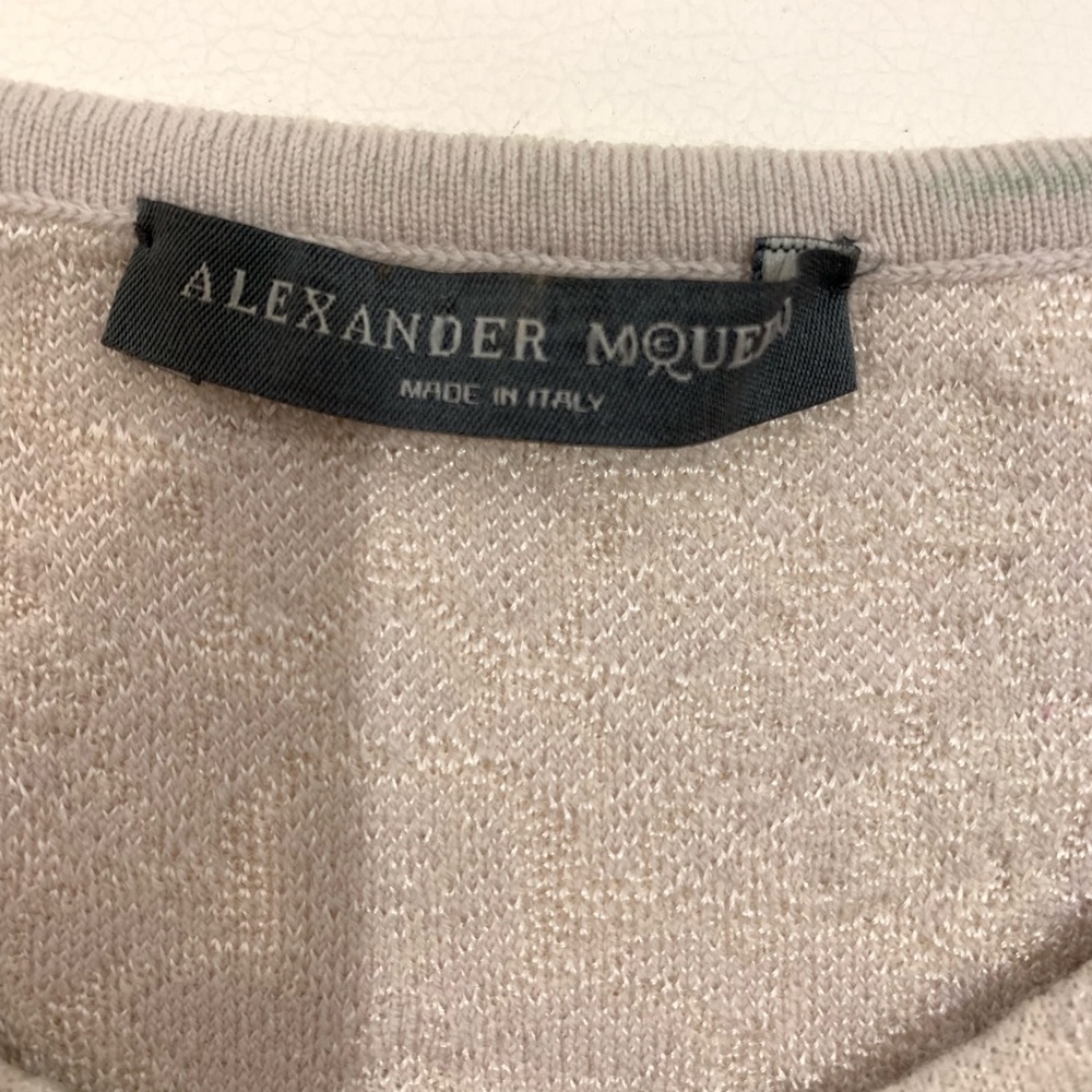 ALEXANDER McQUEEN Jacquard Bodycon Dress Sz S - Picture 3 of 5
